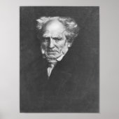 Poster Arthur Schopenhauer (Devant)