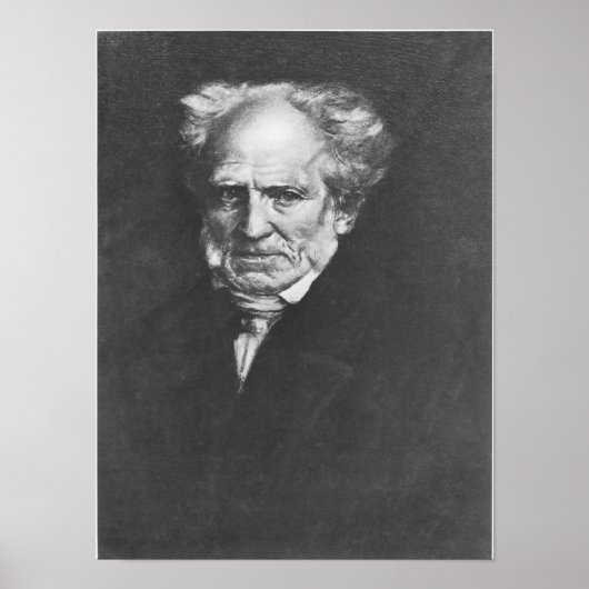 Poster Arthur Schopenhauer (Devant)