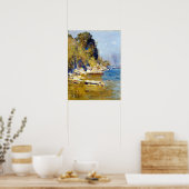 Poster Arthur Streeton De Mon Camp (Sirius Cove) (Cuisine)