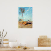 Poster Arthur Streeton La cabane du sélecteur Whelan (Cuisine)