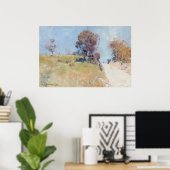 Poster Arthur Streeton - Sunlight (Coupe sur une route ch (Bureau à domicile)