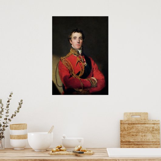 Poster Arthur Wellesley par Thomas Lawrence (Cuisine)
