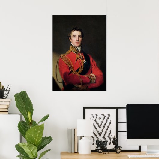 Poster Arthur Wellesley par Thomas Lawrence (Bureau à domicile)