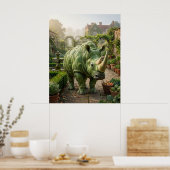 Poster Artichaut Rhinocéros (Cuisine)