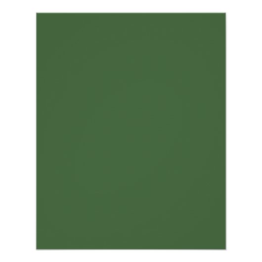 Poster Artichoke vert (couleur solide) (Devant)