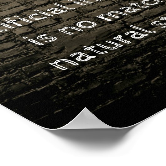 Poster Artificial intelligence joke (Coin)