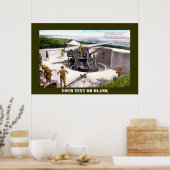 Poster Artillerie côtière (Cuisine)