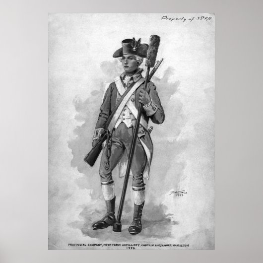 Poster Artilliste révolutionnaire (Devant)