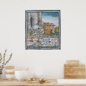 Poster Artisans aztèque teinture plumes (Cuisine)