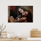 Poster 'Artist & Muse' par Andrew Gettler (Cuisine)