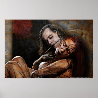 Poster 'Artist & Muse' par Andrew Gettler