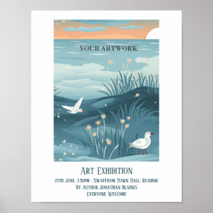 Poster Artist Peintre Art Exposition Promotion