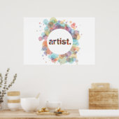 Poster Artiste (Cuisine)