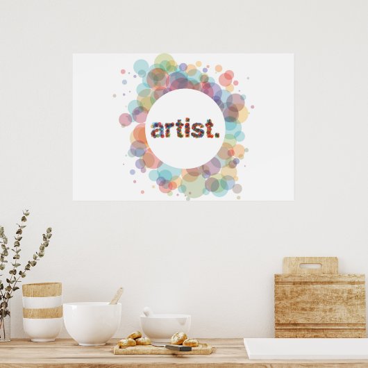 Poster Artiste (Cuisine)