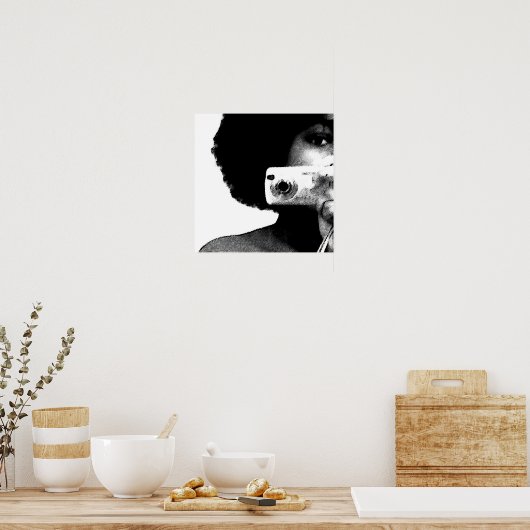 Poster Artiste afro (Cuisine)