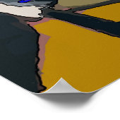 Poster Artiste Autoportrait (Coin)