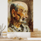 Poster Artiste Autoportrait (Cuisine)