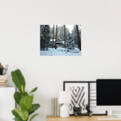 Poster Artiste dans les contreforts (Bureau à domicile)