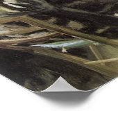 Poster Artiste dans son studio par John Singer Sargent (Coin)