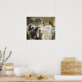 Poster Artiste dans son studio par John Singer Sargent (Cuisine)