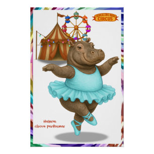 Poster Artiste de cirque Helene