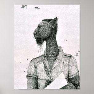 Poster Artiste de panthère