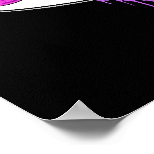 Poster Artiste de peinture hippie Alien spatial (Coin)