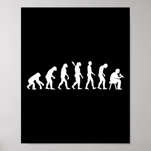 Poster Artiste de tatouage de l'évolution (Devant)