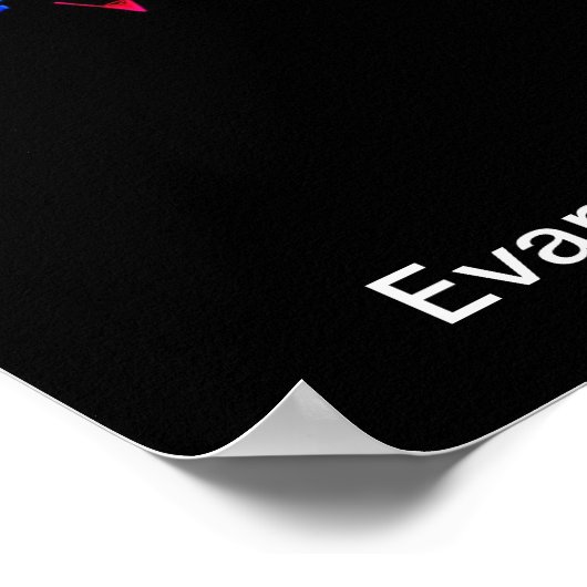 Poster Artiste Evan Waters (Coin)