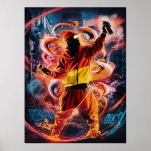 Poster Artiste Graffiti