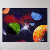 Poster Artiste "psychédélique" : Thomas Anders (Devant)