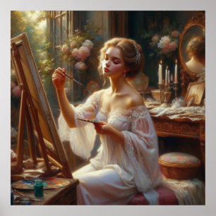 Poster Artiste victorien