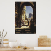 Poster Artistes juifs - Art - Gustav Bauernfeind - Temple (Cuisine)