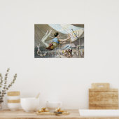 Poster Artistes Trapeze (Cuisine)