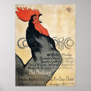 Poster Artistes vintages du Cocorico