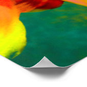 Poster Artistic rendition of Indian Blanket (Coin)