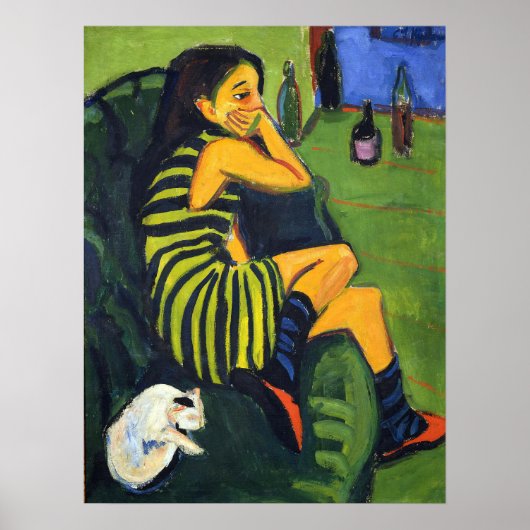 Poster Artistin (Marzella) (Devant)