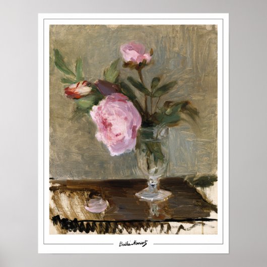Poster artistique Berthe Morisot Zedign #223 (Devant)