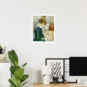 Poster artistique Berthe Morisot Zedign #265 (Bureau à domicile)