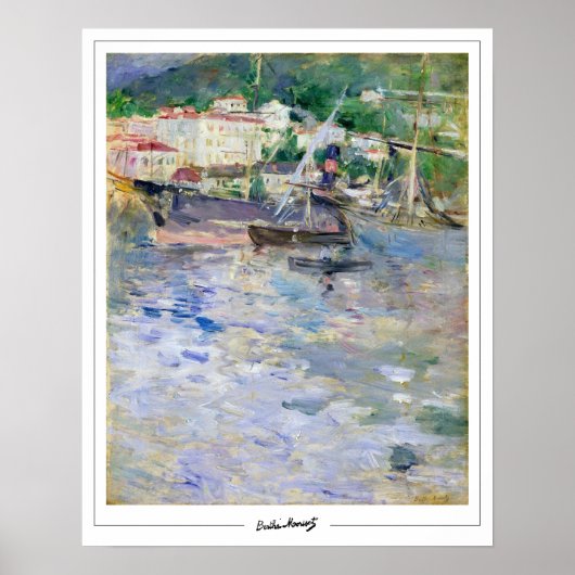 Poster artistique Berthe Morisot Zedign #299 (Devant)