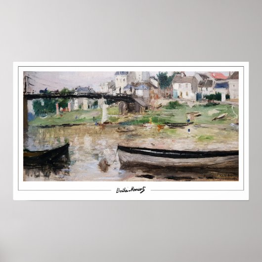 Poster artistique Berthe Morisot Zedign #321 (Devant)