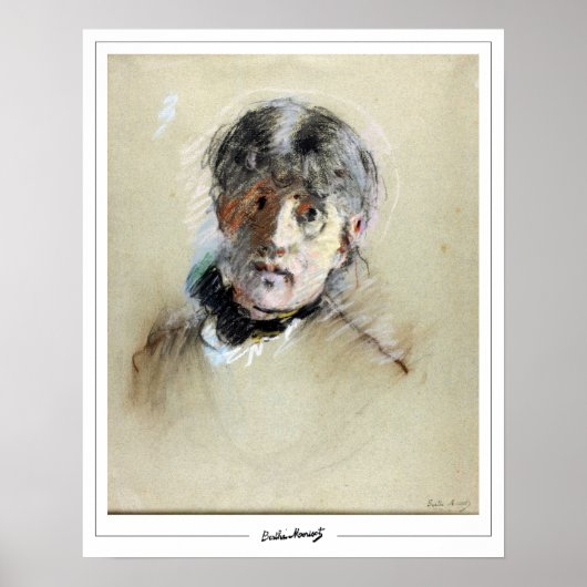 Poster artistique Berthe Morisot Zedign #322 (Devant)