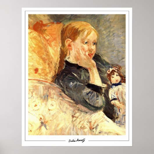Poster artistique Berthe Morisot Zedign #363 (Devant)