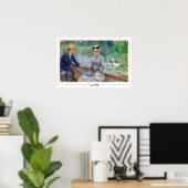 Poster artistique Berthe Morisot Zedign #388 (Bureau à domicile)