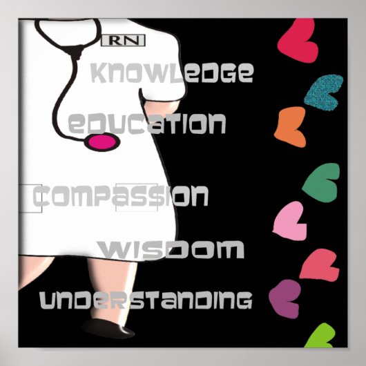 Poster artistique de la Semaine des infirmières (Devant)