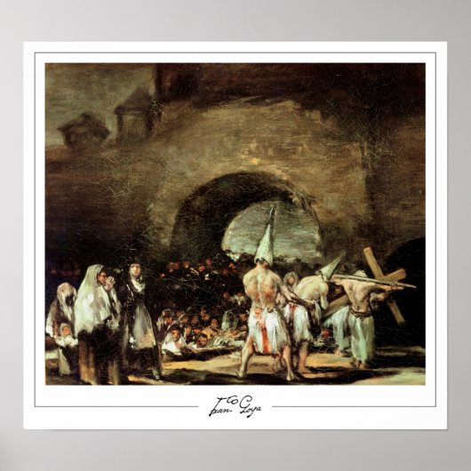Poster artistique Francisco Goya Zedign #233 (Devant)