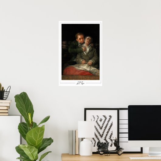 Poster artistique Francisco Goya Zedign #362 (Bureau à domicile)