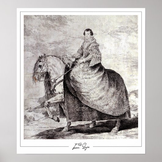 Poster artistique Francisco Goya Zedign #505 (Devant)