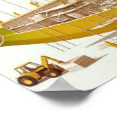 Poster artistique - Projet Banane : architecture e (Coin)