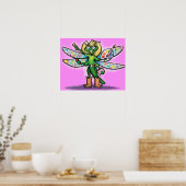 Poster Arts Libellule (Cuisine)